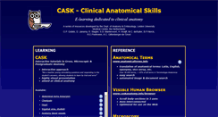 Desktop Screenshot of caskanatomy.info